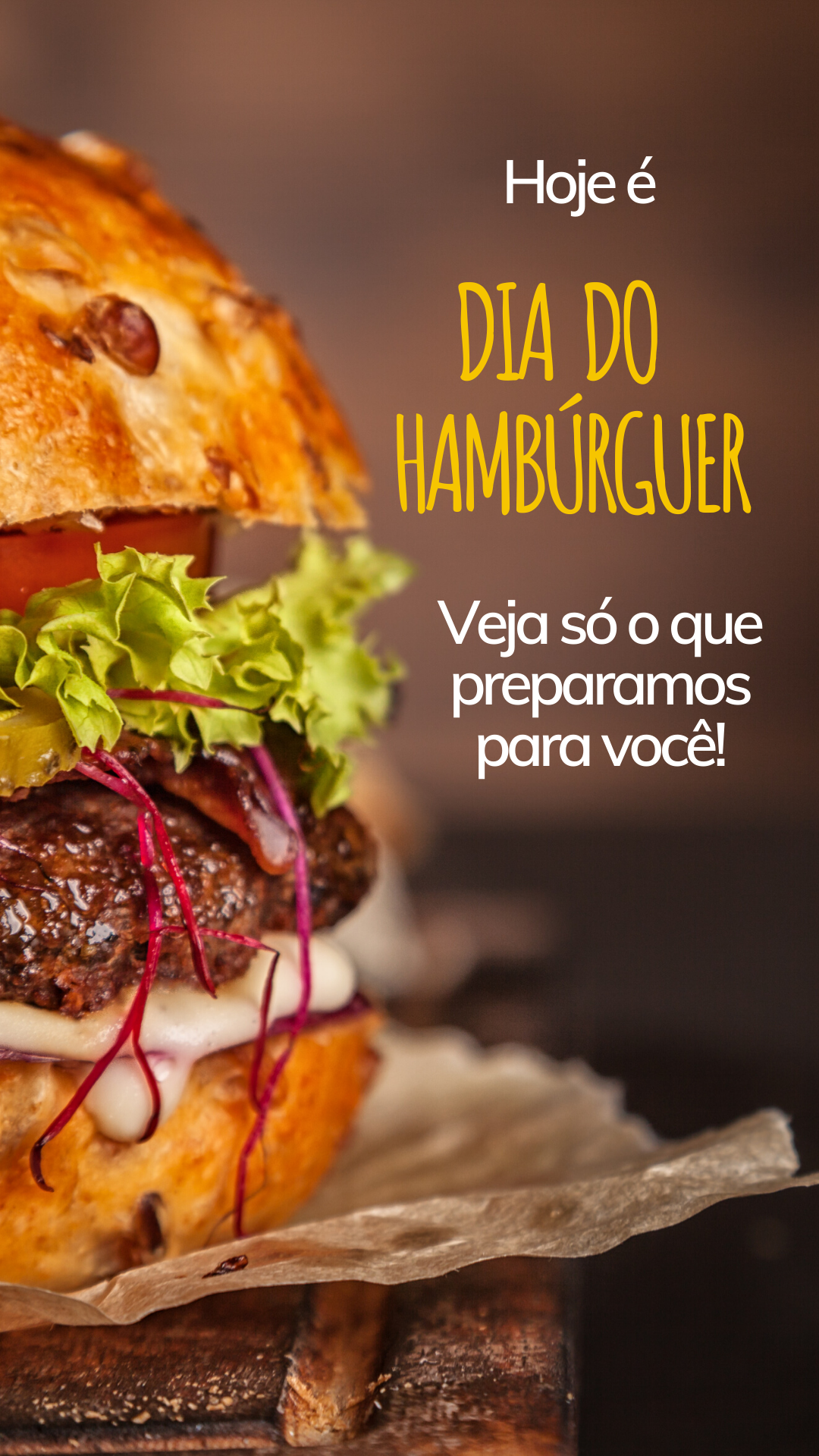 Dia do hambúrguer: use os leiautes gratuitos e promova um ...